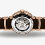 Rado Ladies Centrix Diamonds Automatic Brown and Rose Ceramic Bracelet Watch R30183752