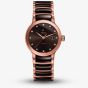 Rado Ladies Centrix Diamonds Automatic Brown and Rose Ceramic Bracelet Watch R30183752