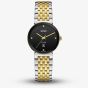 Rado Ladies Florence Two Tone Black Dial Watch R48913703