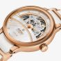 Rado Centrix Automatic Diamond Open Heart Half Skeleton White Watch R30029932