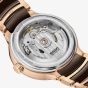 Rado Centrix Automatic Diamond Open Heart Half Skeleton Brown Watch R30029942