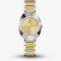 Rado Ladies Diastar Original Automatic Two Tone Gold Dial Watch R12170253