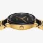 Rado Ladies Centrix Diamonds Black & Gold Ceramic Bracelet Watch R30025712