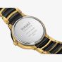 Rado Ladies Centrix Diamonds Black & Gold Ceramic Bracelet Watch R30025712