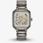 Rado Mens True Square Silver Sparkling Skeleton Dial Watch R27083722