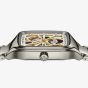 Rado Mens True Square Silver Sparkling Skeleton Dial Watch R27083722
