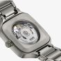 Rado Mens True Square Silver Sparkling Skeleton Dial Watch R27083722
