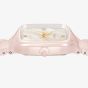 Rado Ladies True Square Diamonds Pink Ceramic Bracelet Watch R27181902