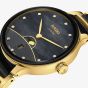 Rado Ladies Centrix Moonphase Black Mother Of Pearl Dial Watch R30233942