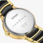 Rado Ladies Centrix Moonphase Black Mother Of Pearl Dial Watch R30233942