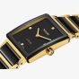 Rado Ladies Integral Diamonds Black & Gold Bracelet Watch R20252702