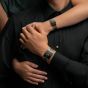 Rado Ladies Integral Diamonds Black & Gold Bracelet Watch R20252702