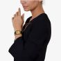 Rado Limited Edition Ladies Integral Gold Square Dial Two Tone Bracelet Watch R20254702