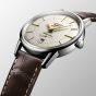 Longines Mens Flagship Heritage Brown Leather Strap Watch L4.795.4.78.2