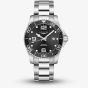 Longines Mens HydroConquest Automatic Black Dial Bracelet Watch L3.781.4.56.6