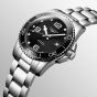 Longines Mens HydroConquest Automatic Black Dial Bracelet Watch L3.781.4.56.6
