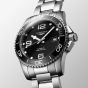 Longines Mens HydroConquest Automatic Black Dial Bracelet Watch L3.781.4.56.6