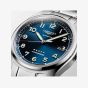 Longines Mens Spirit Blue Bracelet Watch L3.811.4.93.6