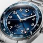 Longines Spirit Zulu Time 42mm Blue Automatic Watch L3.812.4.93.6
