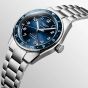 Longines Spirit Zulu Time 39mm Blue Automatic Watch L3.802.4.93.6