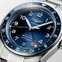 Longines Spirit Zulu Time 39mm Blue Automatic Watch L3.802.4.93.6
