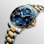 Longines HydroConquest Two Colour Automatic Blue Watch L3.782.3.96.7