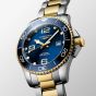 Longines HydroConquest Two Colour Automatic Blue Watch L3.782.3.96.7