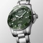 Longines HydroConquest Automatic Green Watch L3.782.4.06.6