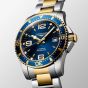 Longines HydroConquest Two Colour 41mm Automatic Blue Watch L3.742.3.96.7