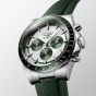 Longines Conquest Chronograph Green Watch L3.835.4.02.9