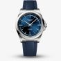 Longines Mens Conquest Blue Rubber Strap Watch L3.720.4.92.9
