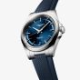 Longines Mens Conquest Blue Rubber Strap Watch L3.720.4.92.9