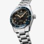 Longines Unisex Spirit Zulu Time Blue Bezel Watch L3.802.4.60.6