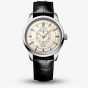 Longines Mens Conquest Heritage Central Power Reserve Black Leather Strap Watch L1.648.4.78.2