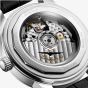 Longines Mens Conquest Heritage Central Power Reserve Black Leather Strap Watch L1.648.4.78.2