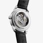 Longines Mens Conquest Heritage Central Power Reserve Black Leather Strap Watch L1.648.4.78.2
