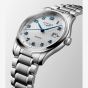 Longines Mens Master Collection Silver Dial Bracelet Watch L2.950.4.73.6