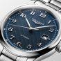 Longines Mens Master Collection Blue Dial Bracelet Watch L2.950.4.93.6