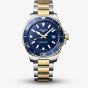Longines Mens HydroConquest Blue Dial Two Colour Bracelet Watch L3.769.3.96.7