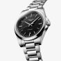 Longines Mens Conquest Black Dial Stainless Steel Bracelet Watch L3.860.4.52.6