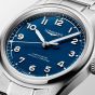 Longines Mens Spirit Pilot Blue Dial Bracelet Watch L3.809.4.93.6