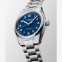 Longines Mens Spirit Pilot Blue Dial Bracelet Watch L3.809.4.93.6