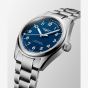 Longines Mens Spirit Pilot Blue Dial Bracelet Watch L3.809.4.93.6