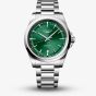Longines Mens Conquest Mint Green Dial Stainless Steel Bracelet Watch L3.860.4.09.6