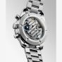 Longines Mens Spirit Pilot Flyback Blue Dial Bracelet Watch L3.721.4.93.6