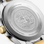 Longines Mens Conquest Black Dial Two-Tone Stainless Steel Bracelet Watch L3.860.3.52.7