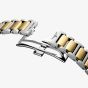 Longines Mens Conquest Black Dial Two-Tone Stainless Steel Bracelet Watch L3.860.3.52.7