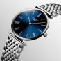 Longines Ladies La Grande Blue Dial Watch L4.866.4.94.6