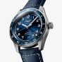 Longines Mens Spirit Zulu Time Blue Dial Watch L3.812.4.93.2