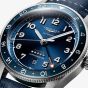 Longines Mens Spirit Zulu Time Blue Dial Watch L3.812.4.93.2